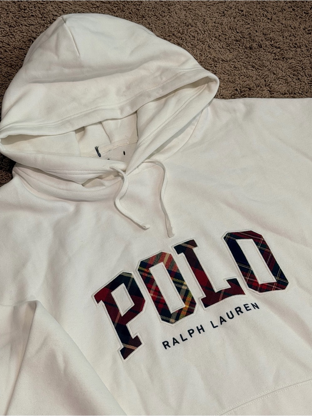 Polo Ralph Lauren Big & Tall The RL Fleece Plaid-Logo Hoodie Men's 3XB New Other
